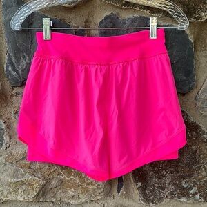 Sweaty Betty Tempo Run Shorts in Fuchsia Pink Size 4/XS